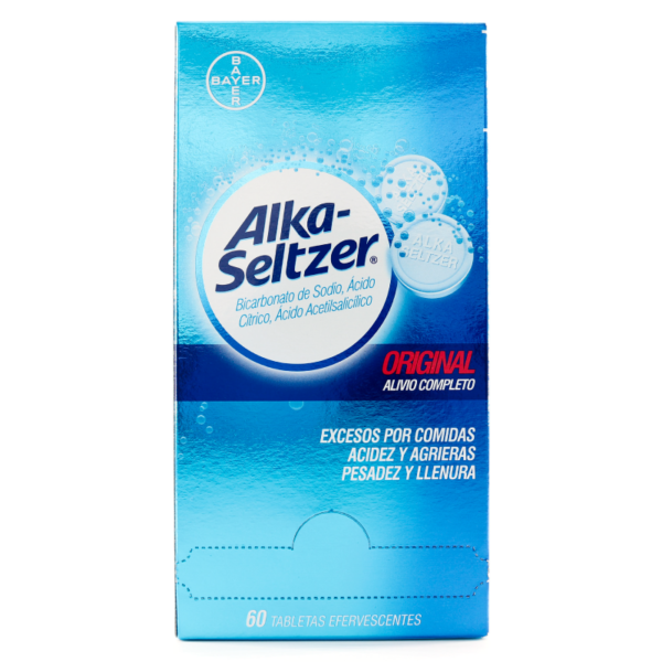 ALKA SELTZER 60 TABLETAS - Imagen 2