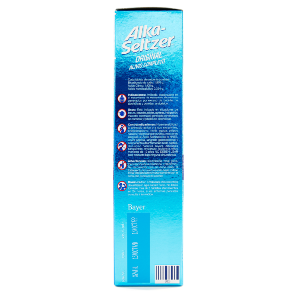 ALKA SELTZER 60 TABLETAS - Imagen 4