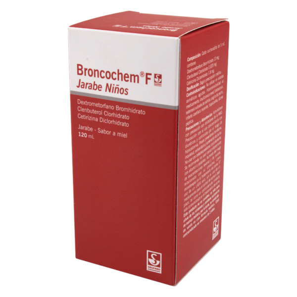 BRONCOCHEM F PEDIATRICO JARABE 120 ML