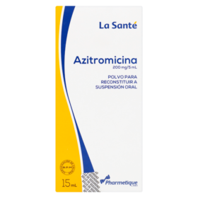AZITROMICINA 200 MG SUSPENSION 15 ML LS