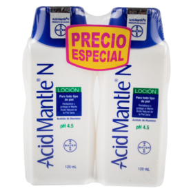 2 ACID MANTLE N LOCION 120 ML P.E
