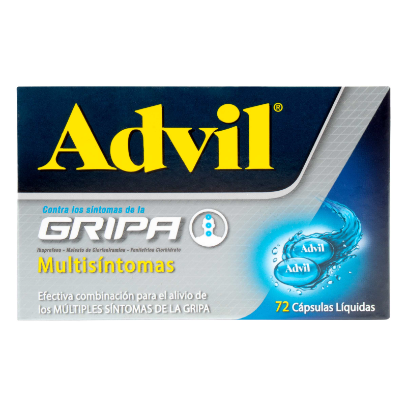 ADVIL GRIPA 72 CAPSULAS(A) - Imagen 2