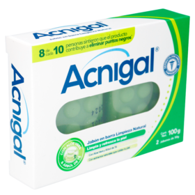 2 Jab.Acnigal Barra Limpieza Natural 50gr