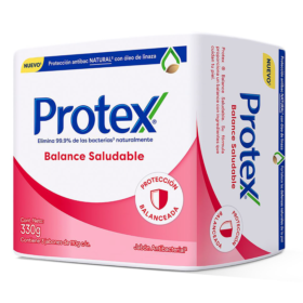 3 Jabón Protex Balance Saludable 110gr