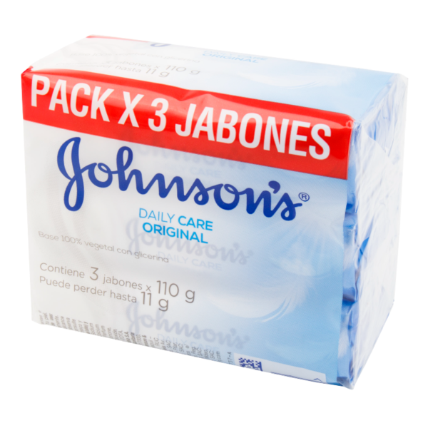3 JABON JJ ADULTO ORIGINAL 110 GR