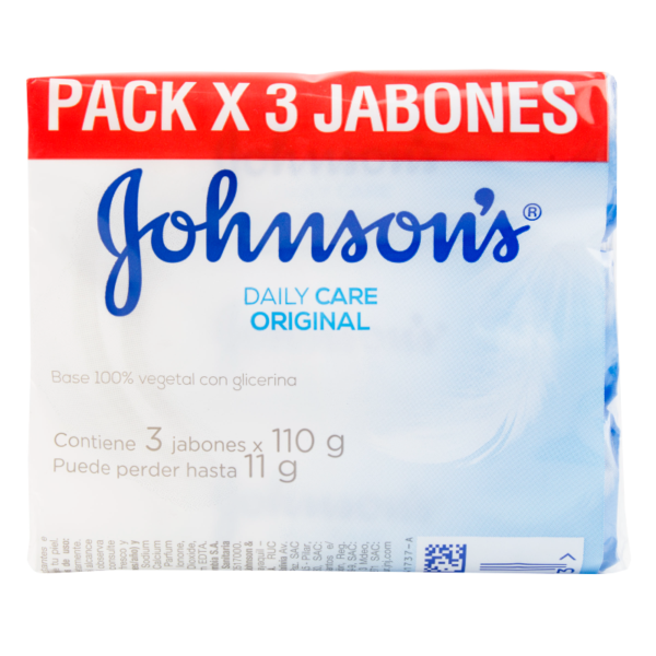 3 JABON JJ ADULTO ORIGINAL 110 GR - Imagen 3