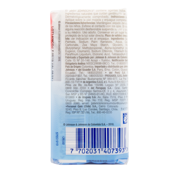 3 JABON JJ ADULTO ORIGINAL 110 GR - Imagen 2
