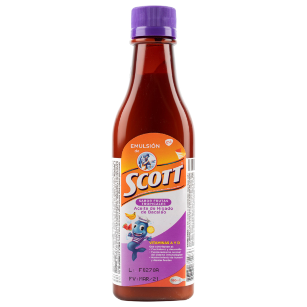 EMULSION SCOTT FRUTA TROPICAL 180 ML