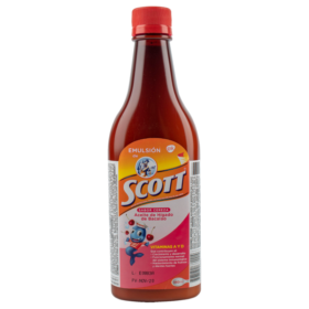 Emulsión Scott Fruta Tropical 180 Ml
