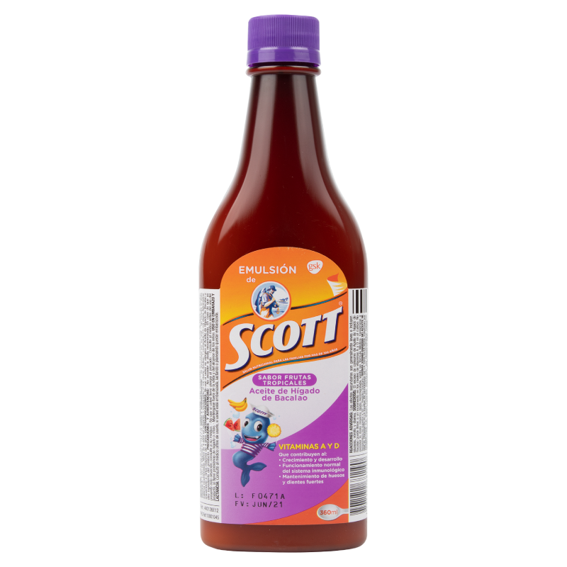 EMULSION SCOTT TROPICAL 360 ML