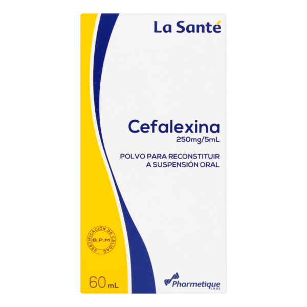 CEFALEXINA 250 MG SUSPENSION 60 ML LS