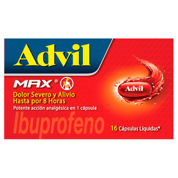 ADVIL MAX 16 CAPSULAS