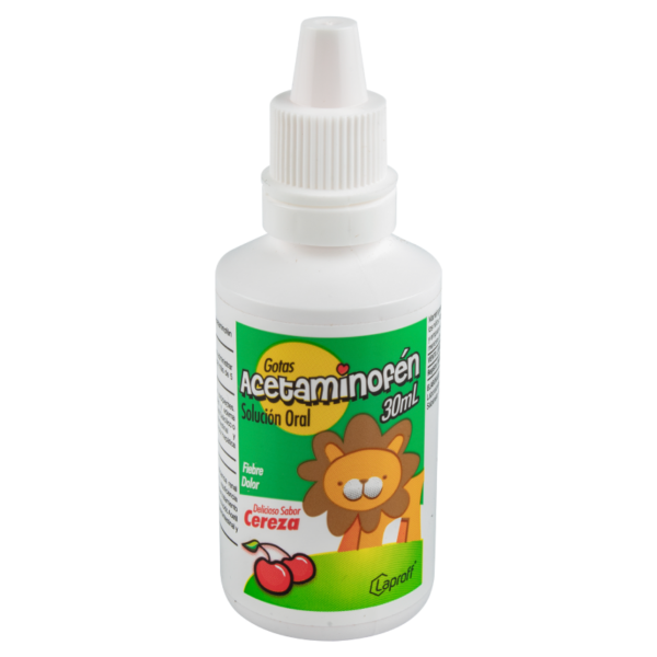 ACETAMINOFEN 100 MG GOTAS 30 ML LP