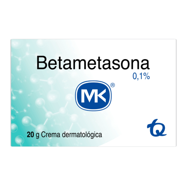 Betametasona 0.1% Crema 20 Gr Mk - Imagen 2
