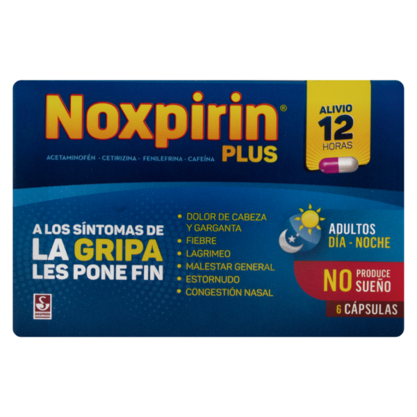 Noxpirin Plus 6 Capsulas - Imagen 2