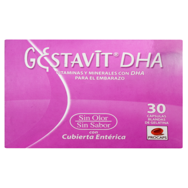 Gestavit Dha 30 Capsulas (3%+)(Pae) - Imagen 2