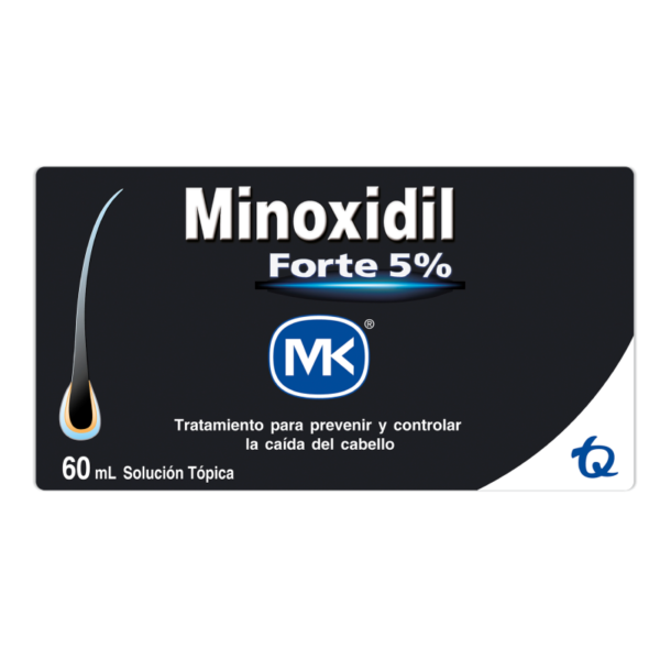 MINOXIDIL FORTE 5% LOCION 60 ML MK - Imagen 2