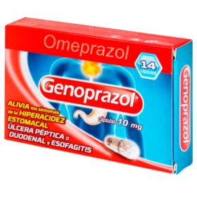 Genoprazol 10 Mg 14 Capsulas(Sf)