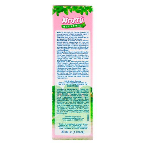COLONIA ARRURRU NATURALS ROSADA 30 ML - Imagen 2