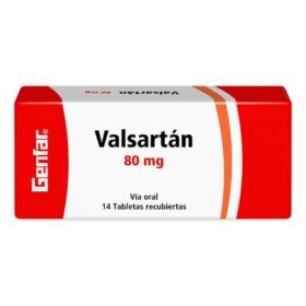 VALSARTAN 80 MG 14 TABLETAS GF