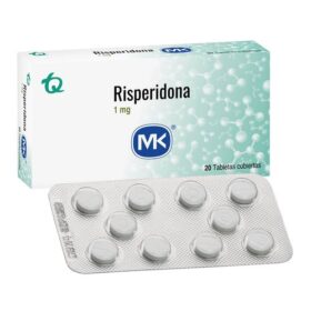 RISPERIDONA 1 MG 20 TABLETAS MK (P)9045
