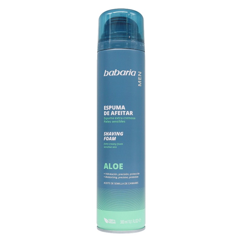 ESPUMA DE AFEITAR BABARIA ALOE 300 ML